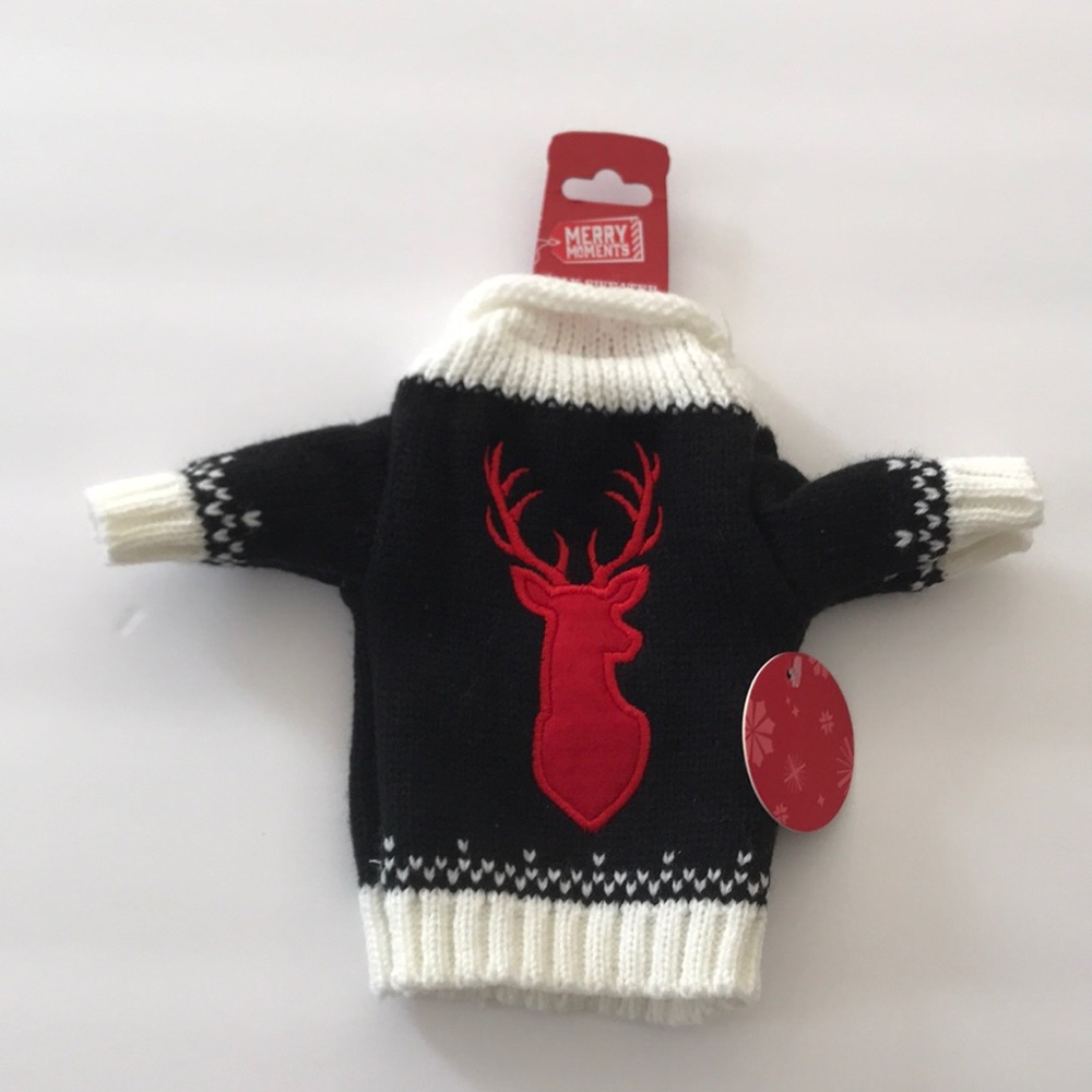 NWT Ugly Sweater Wine Bottle Cover